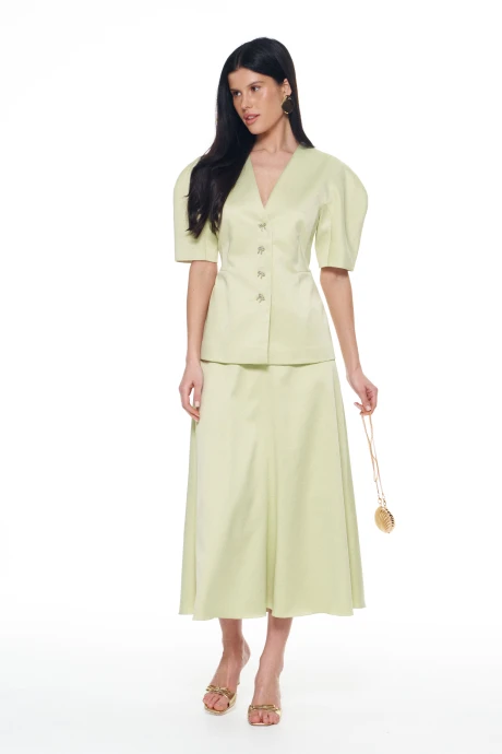 Юбочный костюм KaVaRi 8056 олива #1