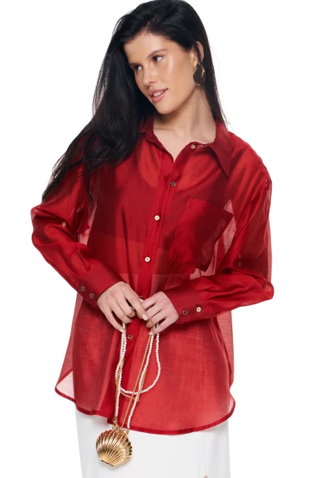 Рубашка KaVaRi 4028.1 красный #1