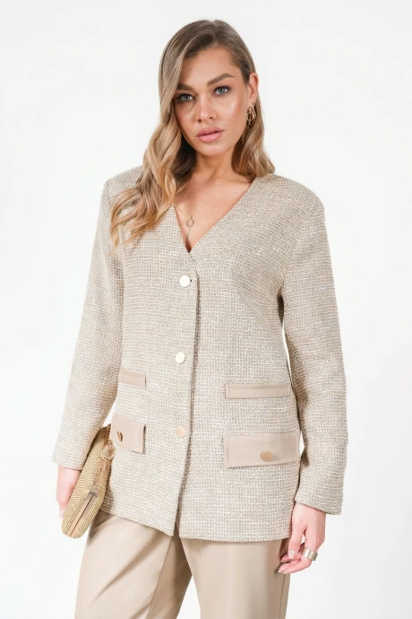 Кардиган Erika 1553 коричневый #1