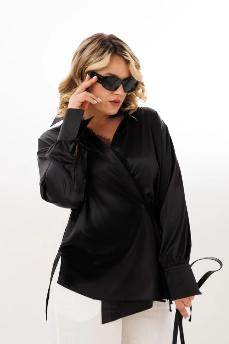 Блузка Anastasia 1342 черничный #1