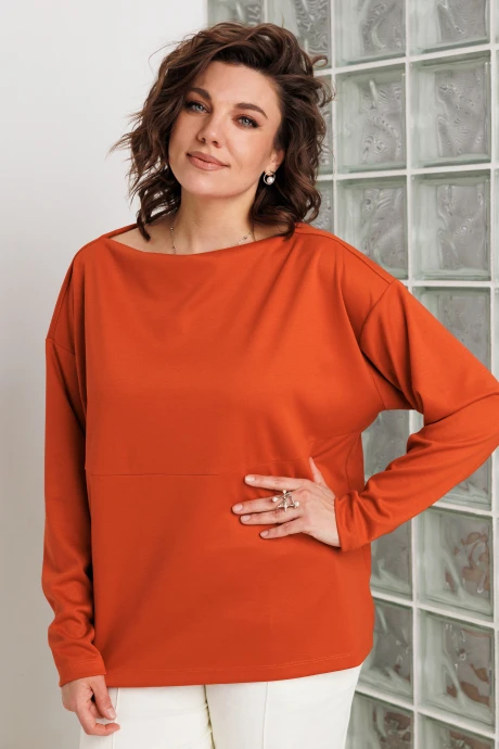 Джемпер (кофта) BegiModa 4158 оранжевый #1