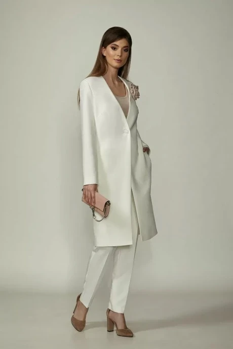 Брючный костюм *Распродажа Rosheli 1097 молоко #1