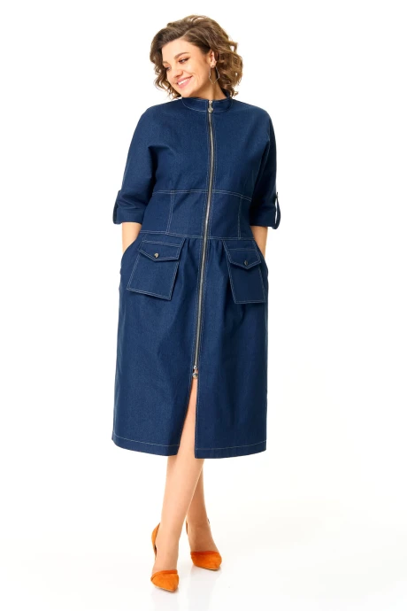 Платье *Распродажа Vi Oro 1174 деним #1