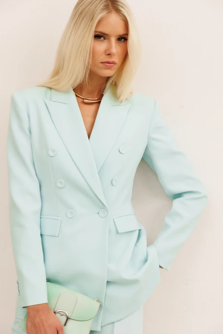 Жакет (пиджак) KOKOdea 80007.1 нежно-бирюзовый #1