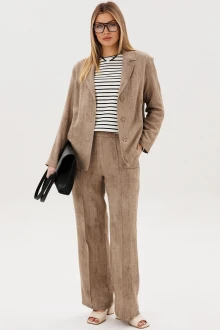 Брючный костюм Fantazia Mod 5316 бежевый тройка