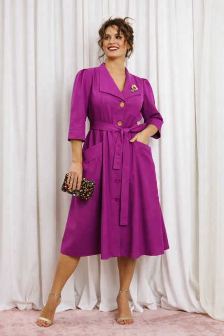 Платье Anastasia 1318.1 фиолетовый #1