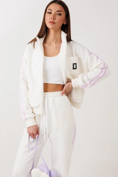 Джемпер (кофта) V&N Fashion 1127 белый #1