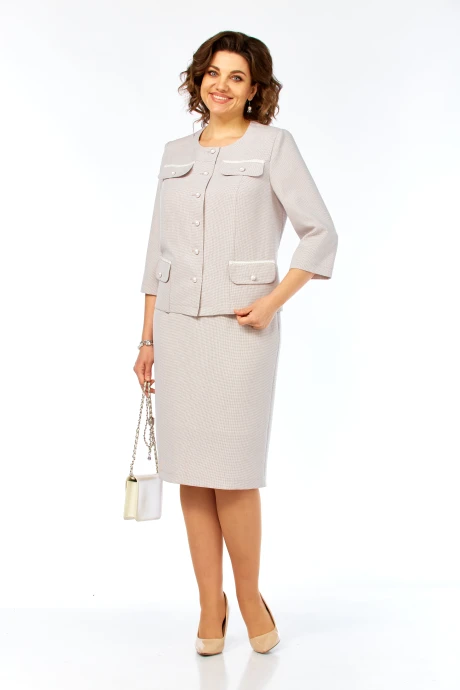 Платье Bagira 1104 Бежевый #1