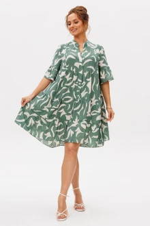 Платье Мублиз 348 олива