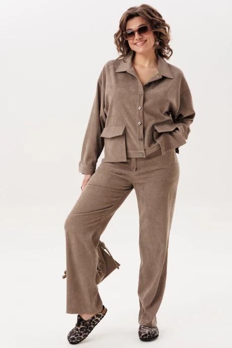 Брюки Anelli 1815 кедровый орех #1