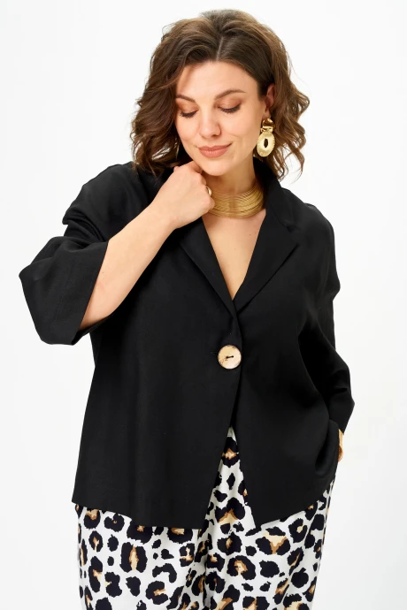 Жакет (пиджак) SOVA 11328 черный #1