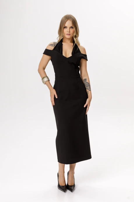 Платье PiRS 6541 черный #1