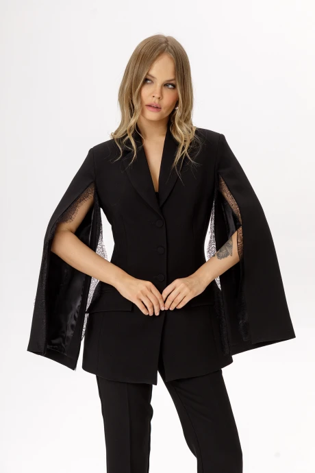 Жакет (пиджак) PiRS 6586 черный #1