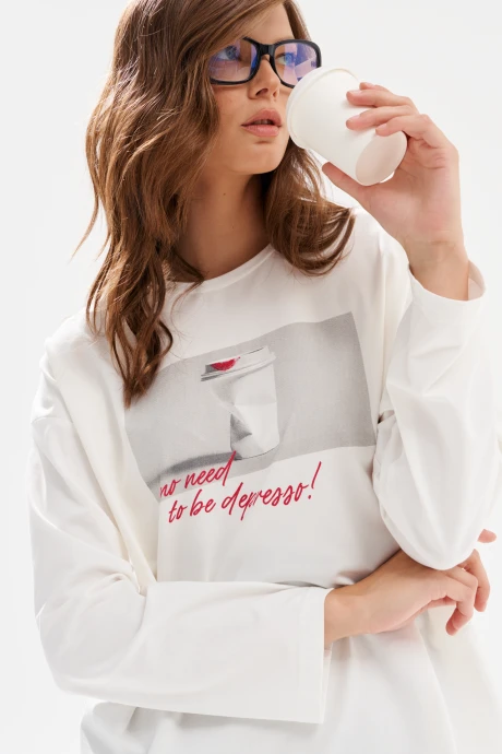 Джемпер (кофта) 10DENCY 23548 молочный #1