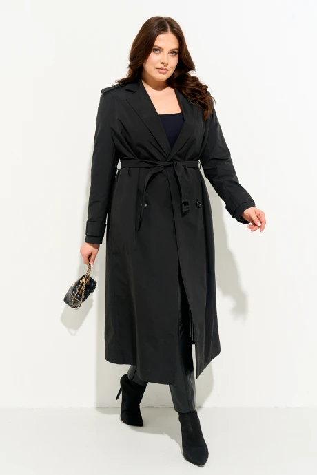 Плащ Ива 1721 черный #1