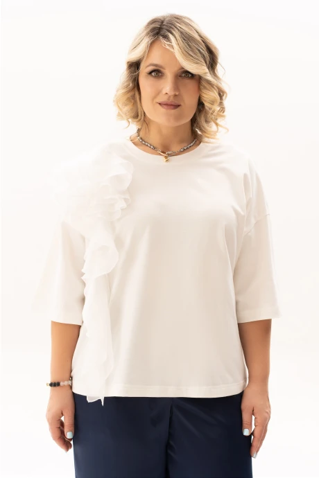 Блузка Algranda 4141-8 Молочный #1