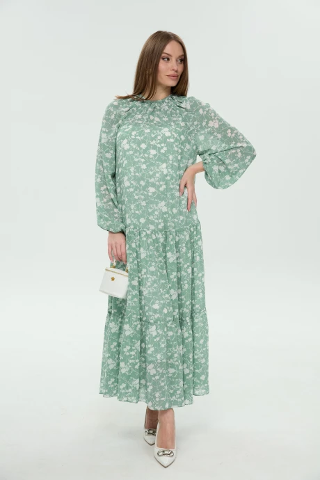 Платье NikVa 1025-2 мята #1