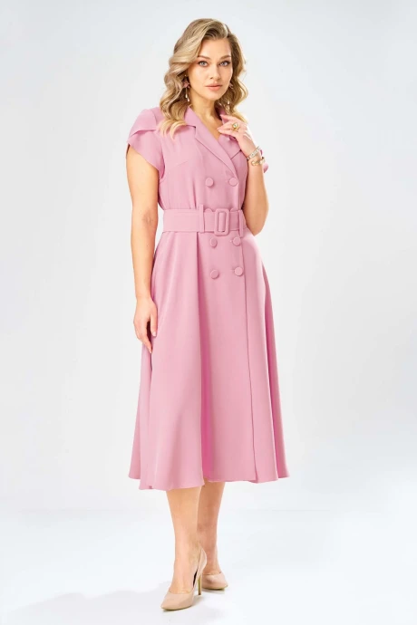 Платье Твой Имидж 2367 нежно-розовый #1
