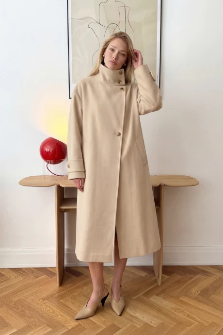 Пальто Lokka 1833 бежевый #1