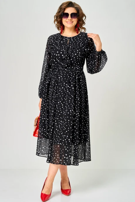 Платье EVA GRANT 7177С горох #1