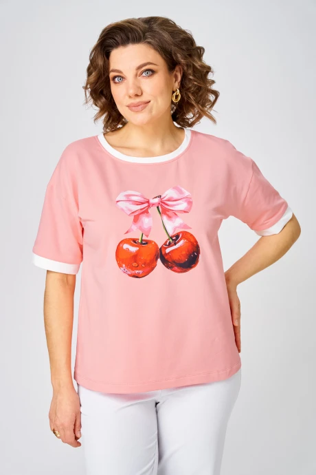 Джемпер (кофта) Rumoda 2285 розовый #1