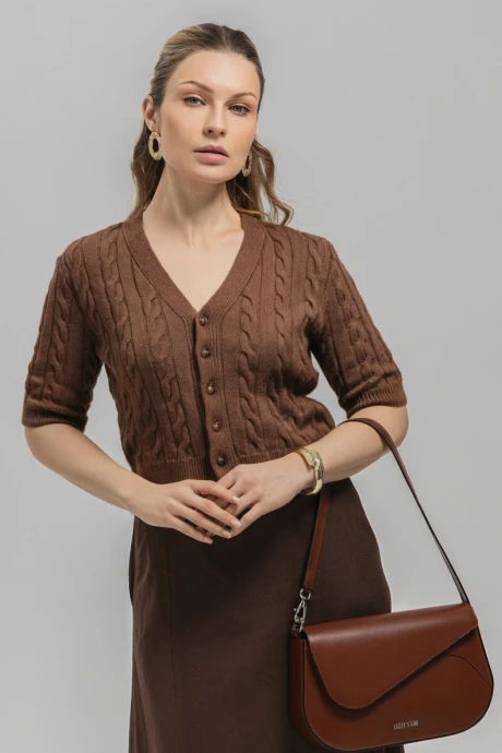 Кардиган Romgil РВ0402-ВИ4 шоколадный #1