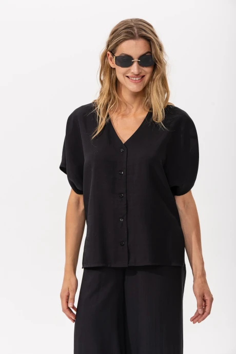 Блузка Romgil РТ0133-ВИ4 черный #1