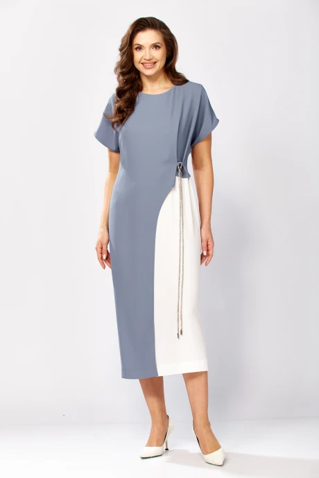 Платье KaVaRi 1134.1 голубой #1