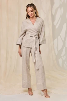 Брючный костюм Golden Valley 6764 серый двойка