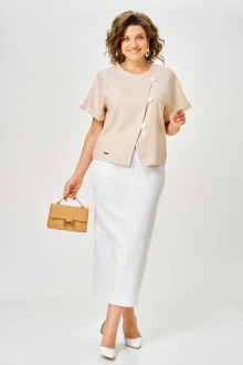 Юбочный костюм Michel Chic 1422 карамель двойка