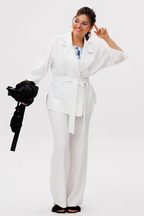 Брючный костюм Anelli 1672 облачное небо #1