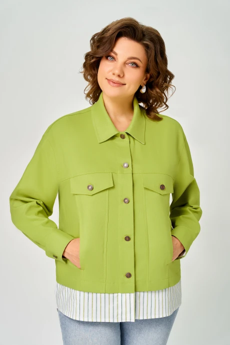 Жакет (пиджак) Дали 5814 олива #1