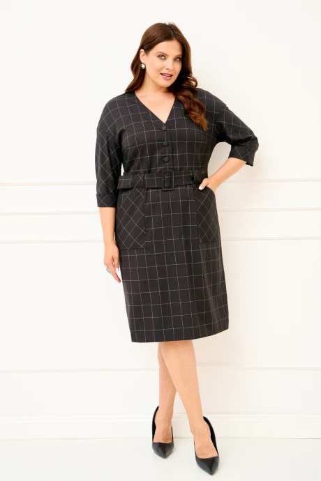 Платье Ива 1835 черный #1