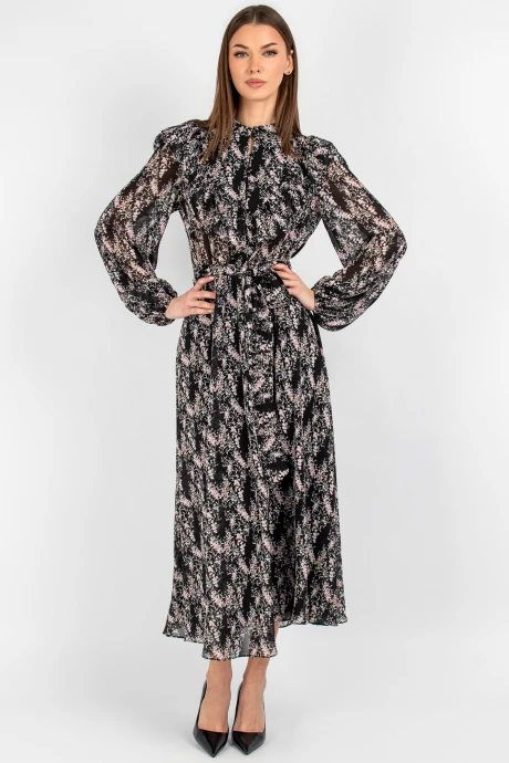 Платье VIZAVI 833 цветы #1