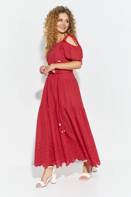 Сарафан Euromoda 705 красный #1