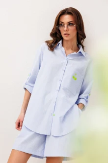 Блузка Buter 3297 голубой