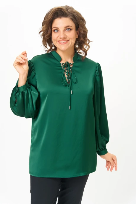 Блузка *Распродажа Svetlana-Style 2310 изумруд #1