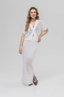 Юбка Romgil РВ0389-ХЛ4 белый