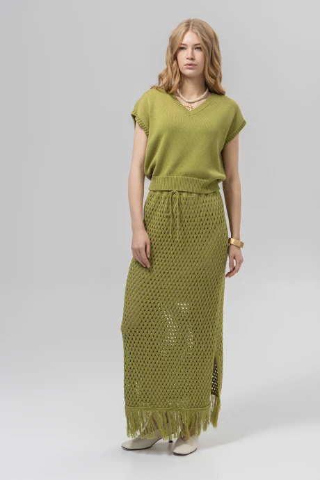 Юбка Romgil РВ0389-ХЛ4 лайм #1