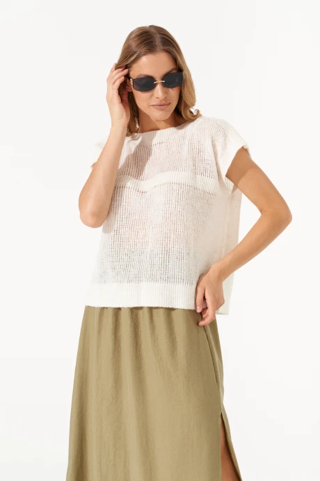 Джемпер (кофта) Romgil РВ0398-АК4 молочный #1