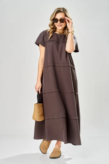 Платье ARTELLA А-1040 шоколад #1