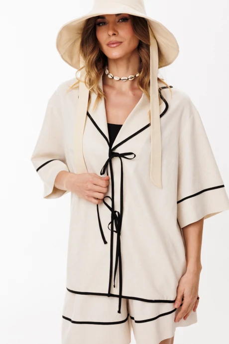 Блузка EOLA 3081 бежевый #1