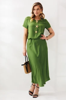 Юбочный костюм Мублиз 333 олива