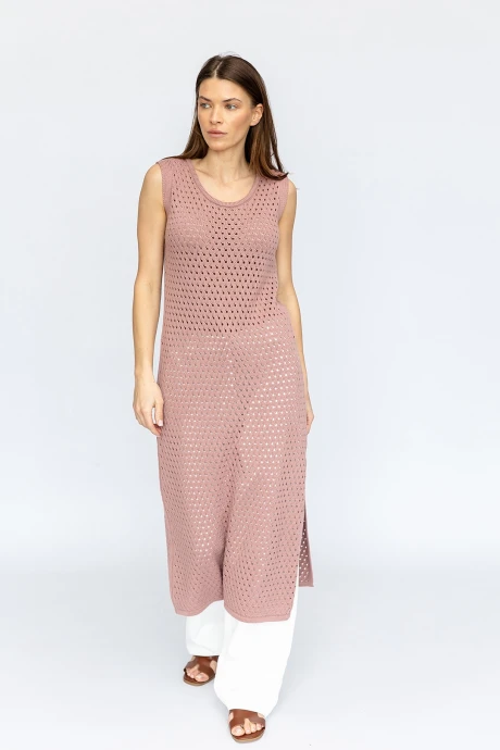 Платье Romgil РВ0217-ХЛ4 ягодный крем #1