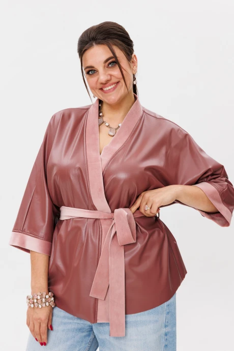 Жакет (пиджак) Anelli 1342 глиняная роза #1