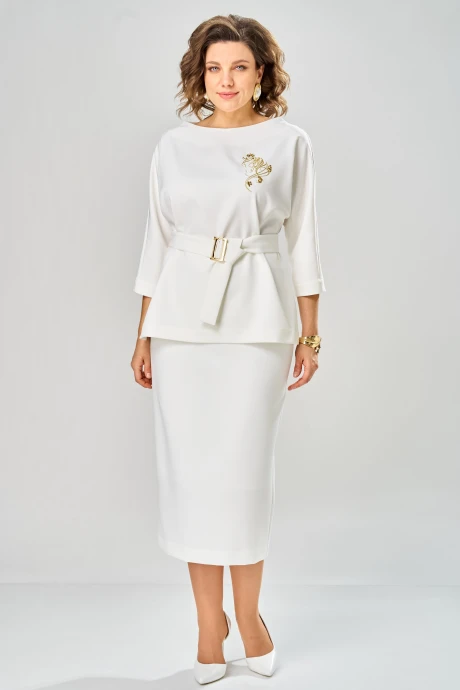 Юбочный костюм ANDINA CITY 9091-1-26 молоко двойка #1