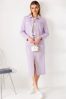 Юбочный костюм Мода-Юрс 26-2847 сирень