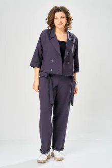 Брючный костюм Bonna Image 1055/1 серо-фиолетовый