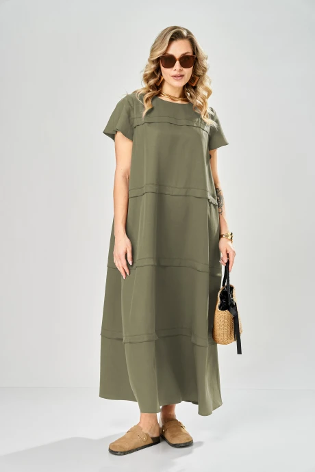 Платье ARTELLA А-1040 хаки #1