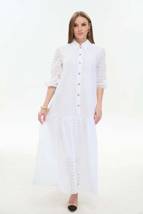 Платье NikVa 800-10 белый #1
